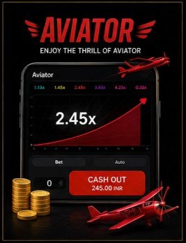 RS9 Aviator game interface on Android platform