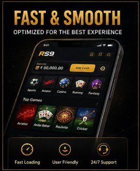 RS9 fast and smooth Android interface with responsive navigation
